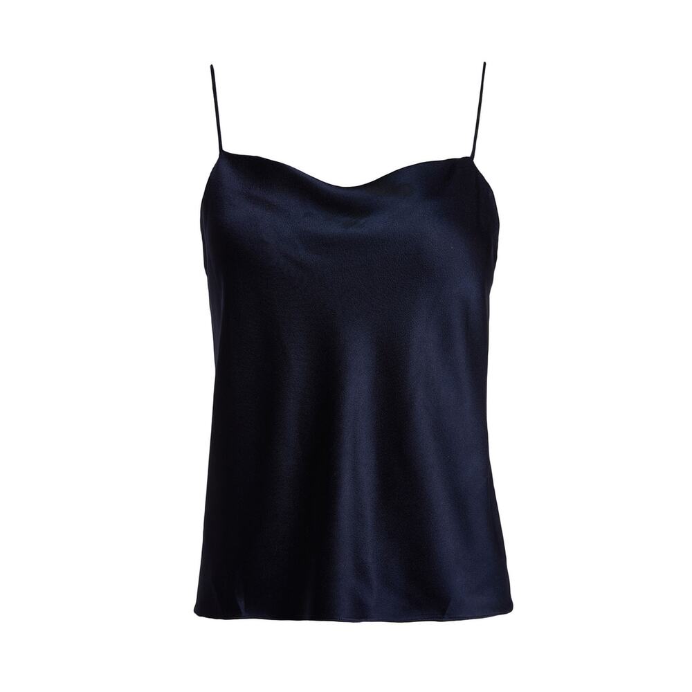 NWT Alice + Olivia Harmon Camisole Navy Top Size L - Picture 3 of 5